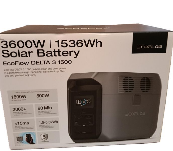 EcoFlow DELTA 3 1500 (Витринный образец) EF-DELTA3-1500-UK-DEMO фото